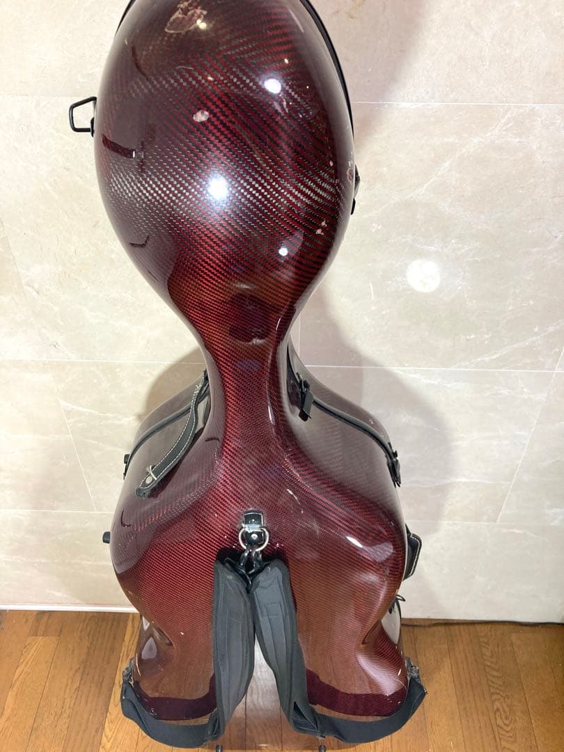 【ドイツモダンチェロ】チェロ　弓　HIMAハードケース トリプルブリランテ