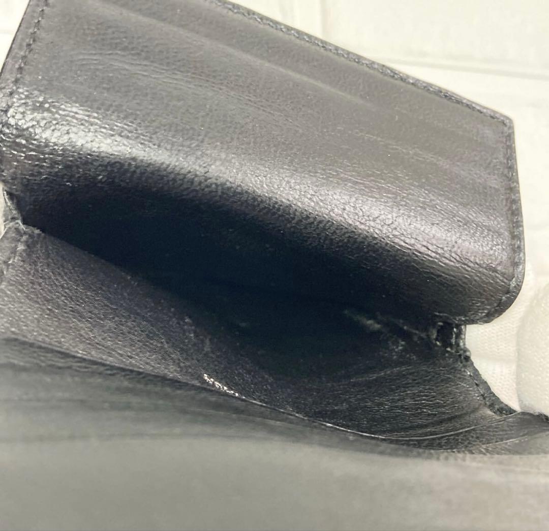 人気色】バレンシアガ エブリデイ レザー 二つ折り 財布 シルバー系 箱