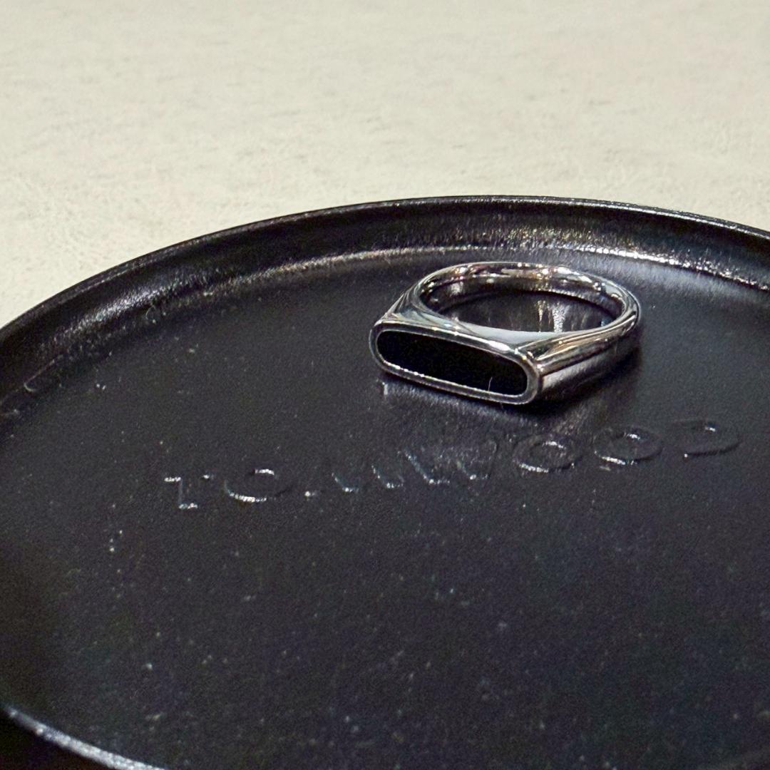 25aw新品 TOMWOOD トムウッド Mario Ring Onyx 48