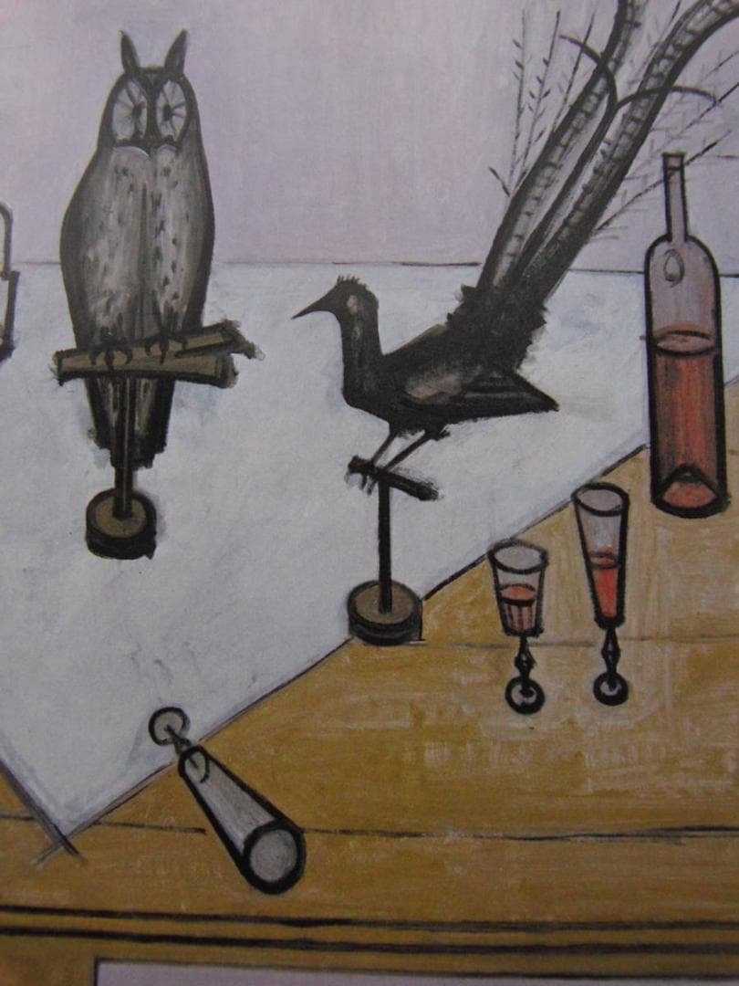 ベルナール・ビュッフェ,Nature morte a l'oiseau lyre