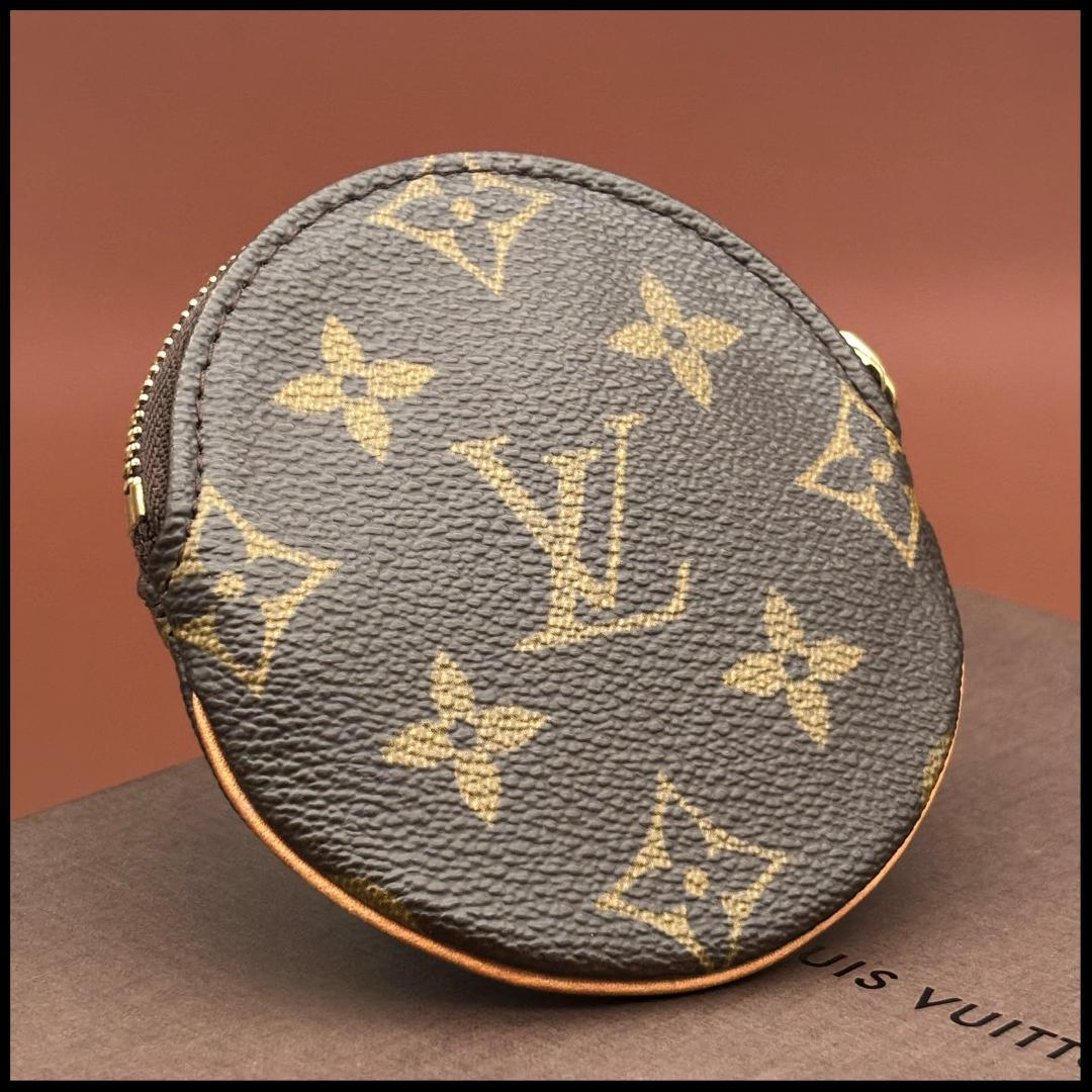 ルイヴィトン ケース モノグラム ポルトモネ　ロン 小銭入れ