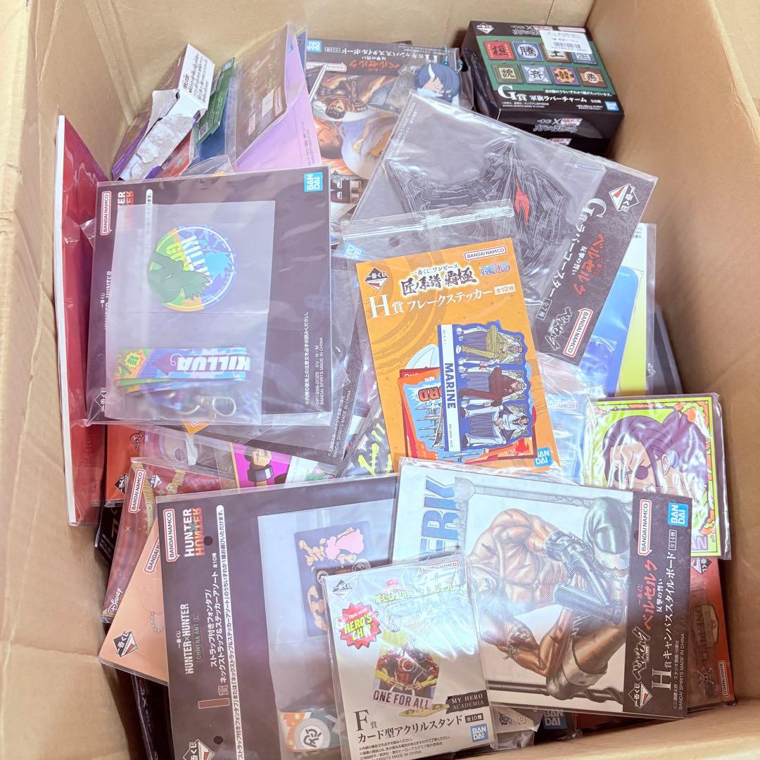 140サイズ 満載 16kg アニメグッズ 一番くじ 下位賞 まとめ売り - メルカリ