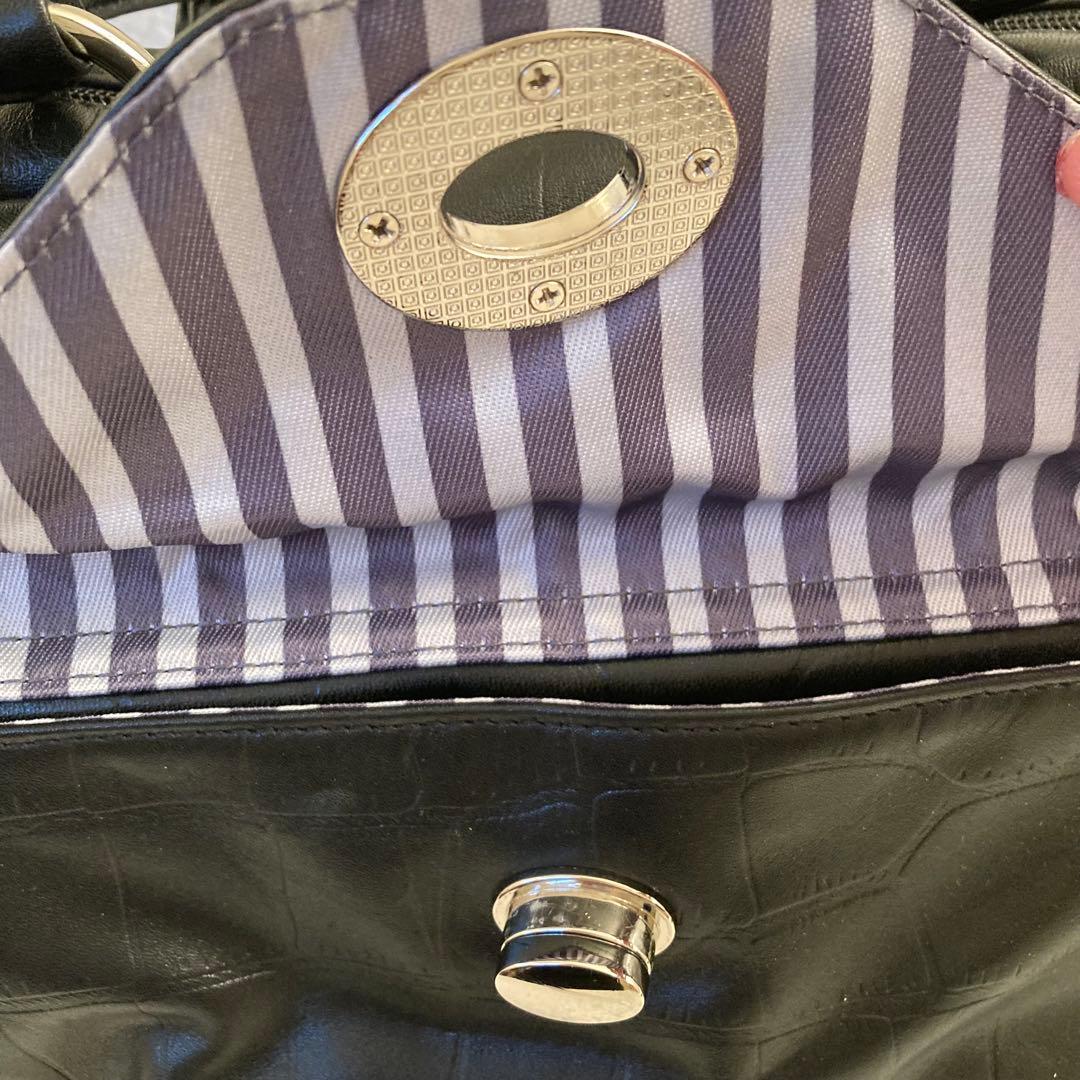 【未使用】濱野皮革工芸 ボストン ハンドバッグ ショルダーバッグ 斜めがけバッグ