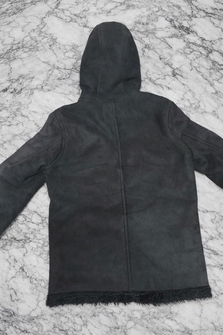 値下げしましたarchiveスエード調ジャケットコートファーお兄系y2kグランジ