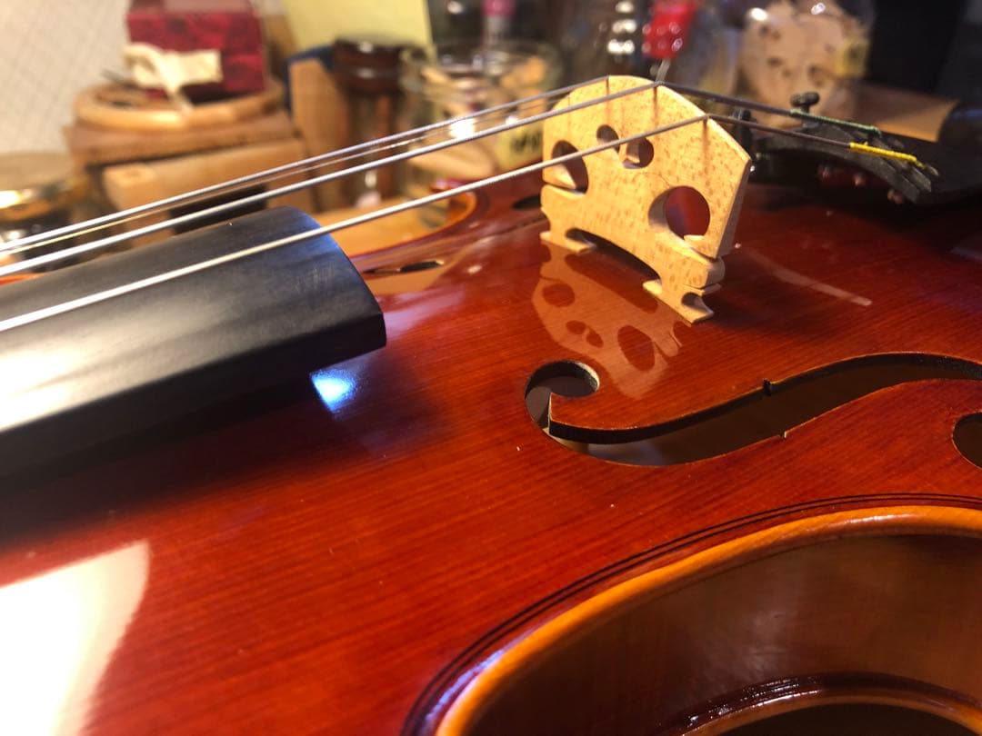 【応援値下げ中】手製バイオリン ドイツ製 4/4 2004