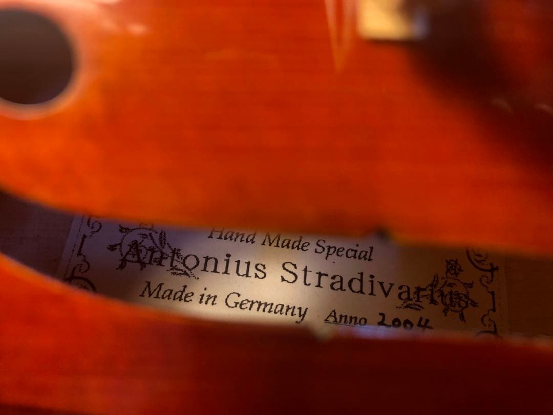 【応援値下げ中】手製バイオリン ドイツ製 4/4 2004