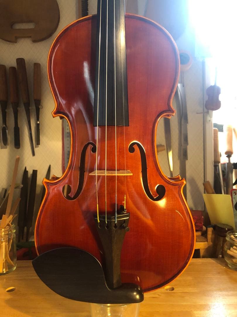 【応援値下げ中】手製バイオリン ドイツ製 4/4 2004