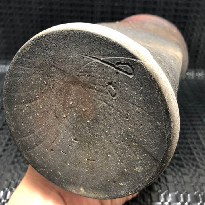 古美術◼️蔵から古そうな謎の備前焼みたいな壺、壷が