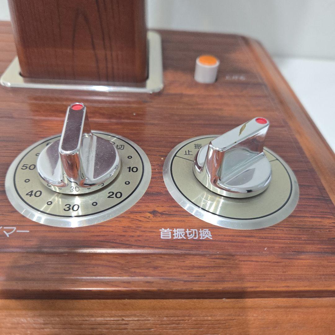 TOSHIBA レトロ扇風機 木製ベース　Ｈ-30Ｄ45Y