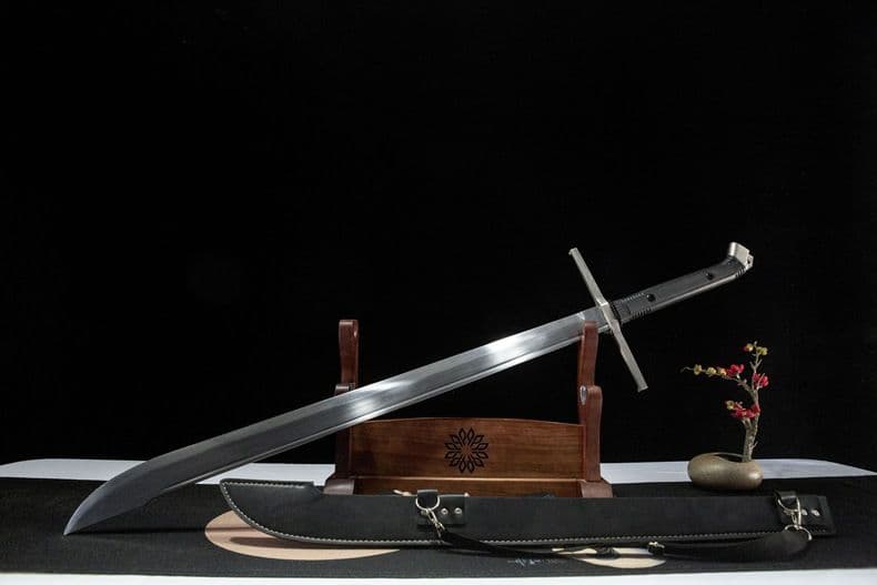 メセル大刀 ホワイト 古兵器 武具 刀装具 西洋刀 手鍛造打 鋼刀 装飾用