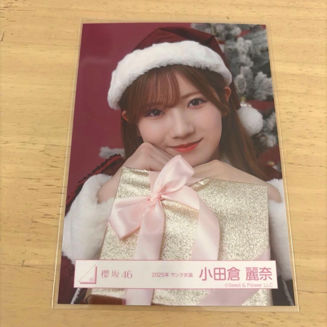 櫻坂46 小田倉麗奈 生写真 2025年 サンタ衣装 - メルカリ
