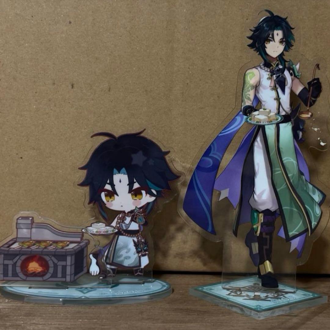 原神×スイパラ】魈のアクスタセット -岩華聚餐- - メルカリ