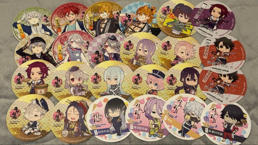 刀剣乱舞 コラボカフェ コースター バラ売り可 - メルカリ