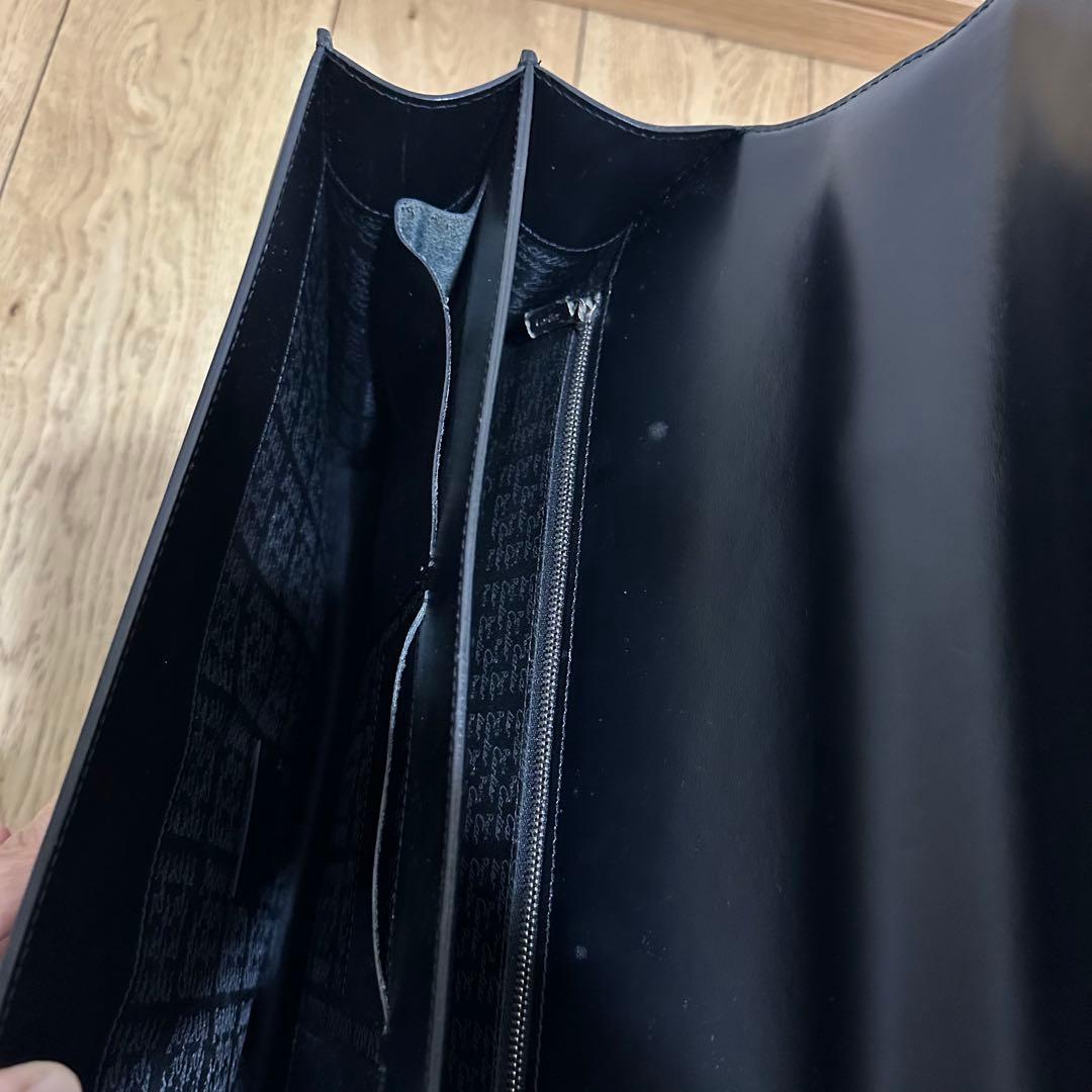 カルティエ　ビジネスバック　レザー　黒