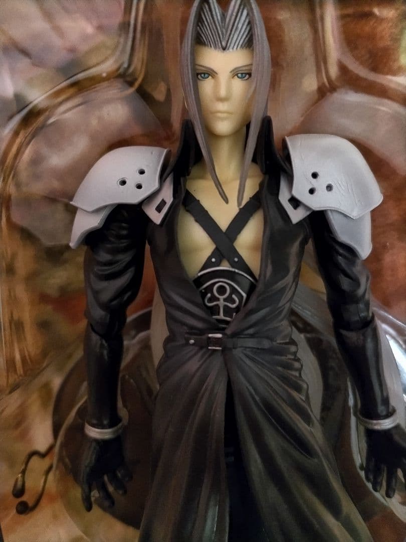 FF7 プレイアーツ フィギュア/エアリス＆セフィロス＆ヴィンセント