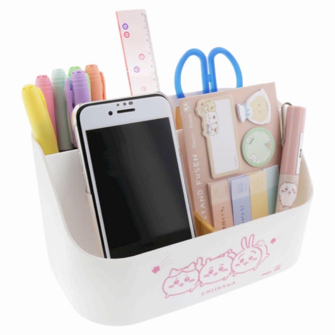 ちいかわ デスクオーガナイザー ペン立て 小物入れ - メルカリ