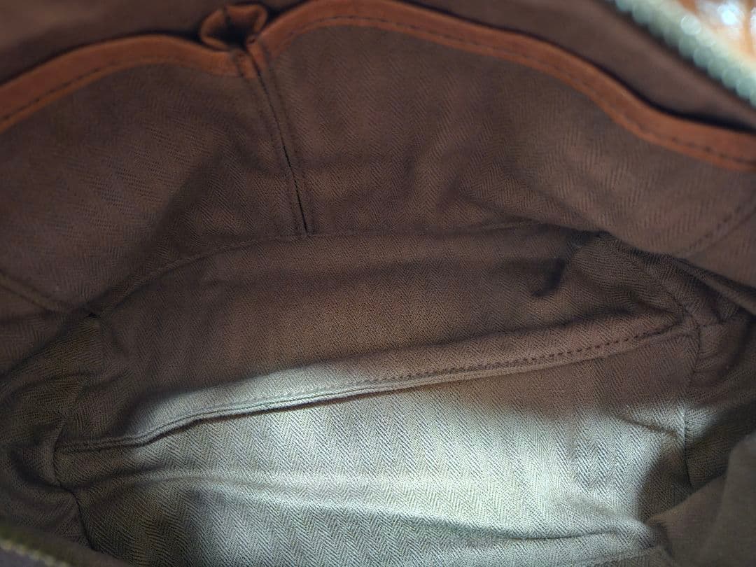 ゲンテン ショルダーバッグ 2way 山羊革 ゴートスキン ヌメ