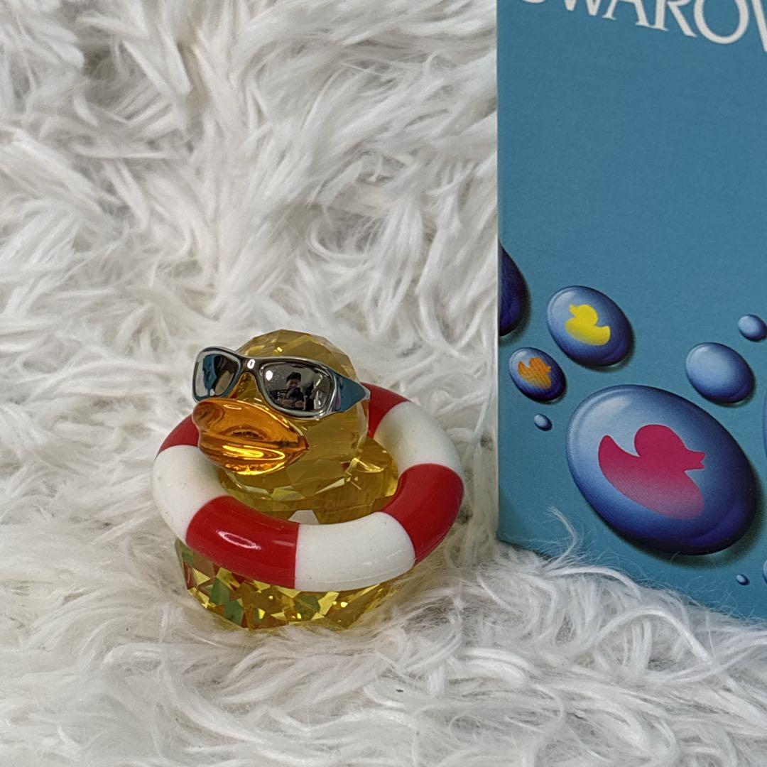 SWAROVSKI アヒルの置物 ハッピーダック サニーサム