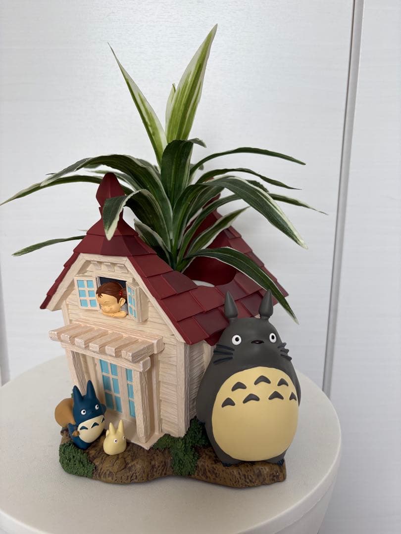 【美品】みんなの草壁家　となりのトトロ　ジオラマボックス(造花セット) ジブリ