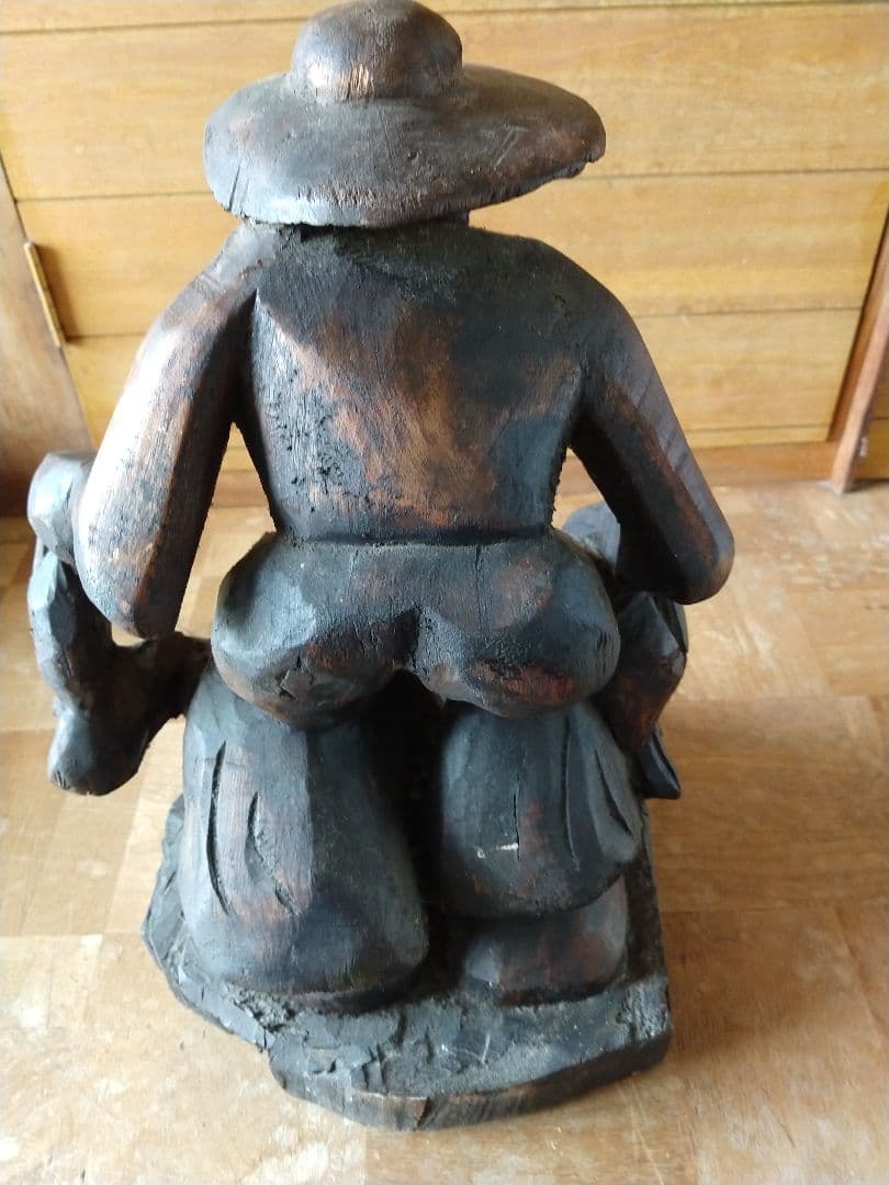 アメリカ アンティーク 木彫り PARA BR TOTA 96 - メルカリ