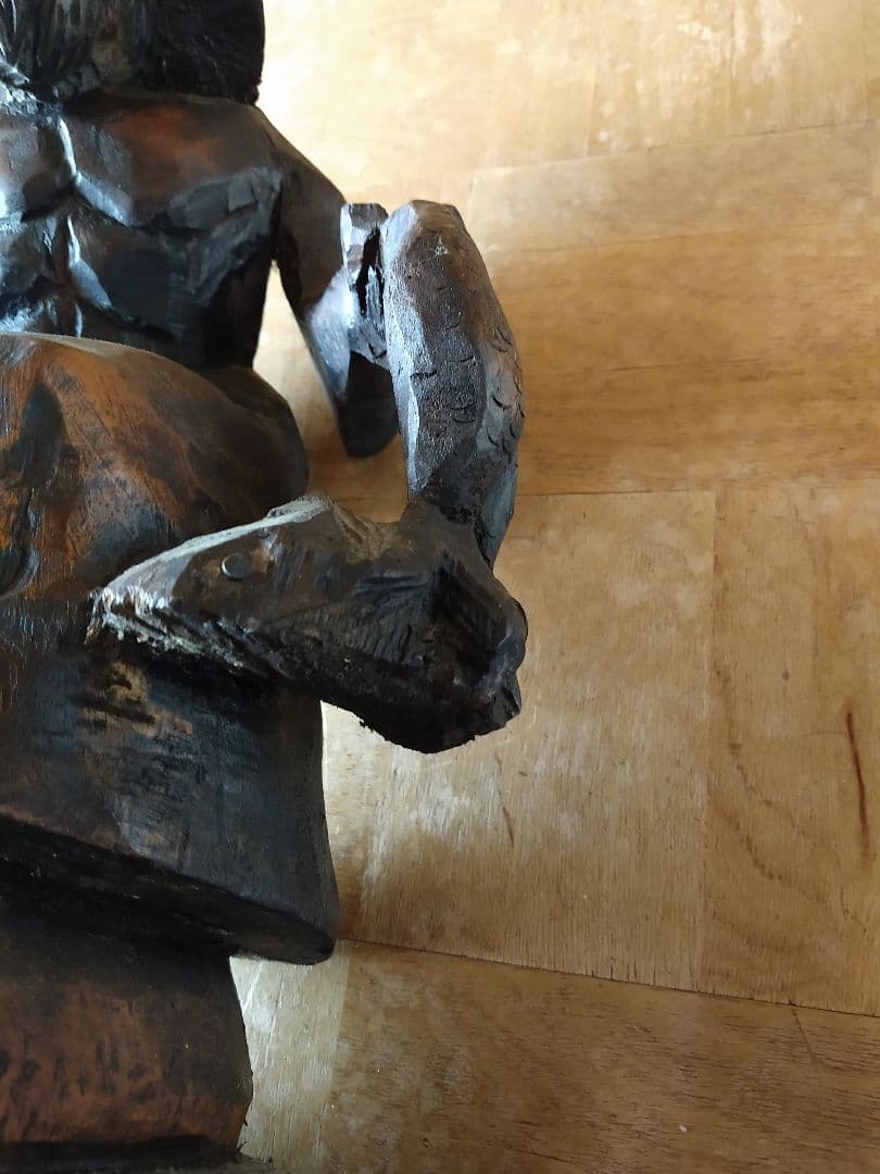 アメリカ アンティーク 木彫り PARA BR TOTA 96 - メルカリ