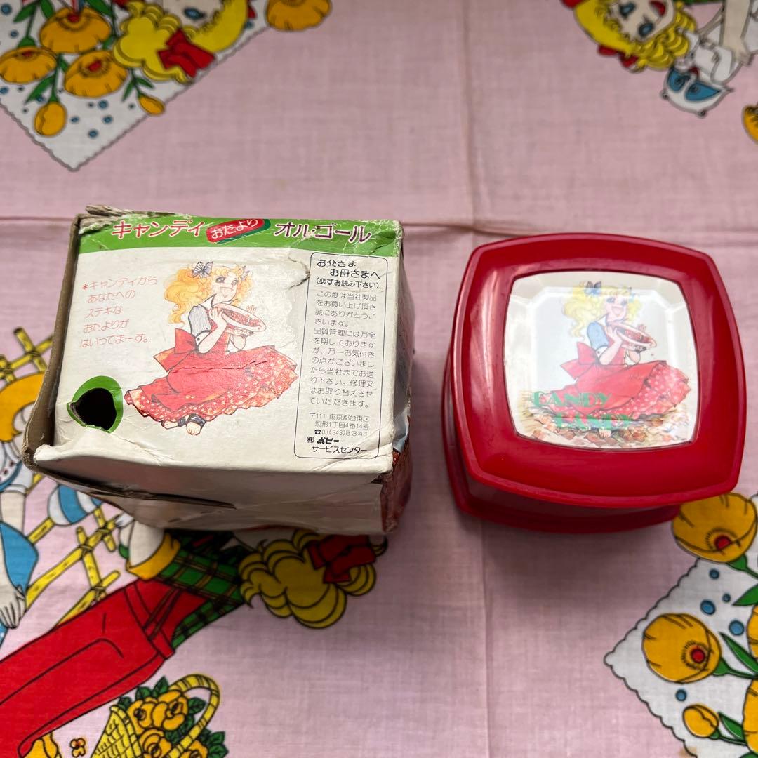 キャンディキャンディ　オルゴール　かく型