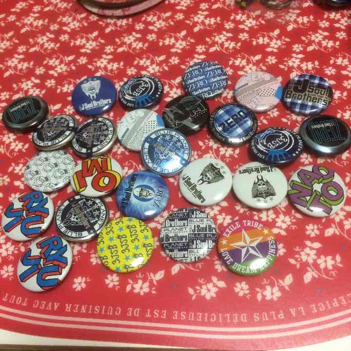 バラ売り可能！三代目 J Soul Brothers ツアー缶バッチなど RAISE THE