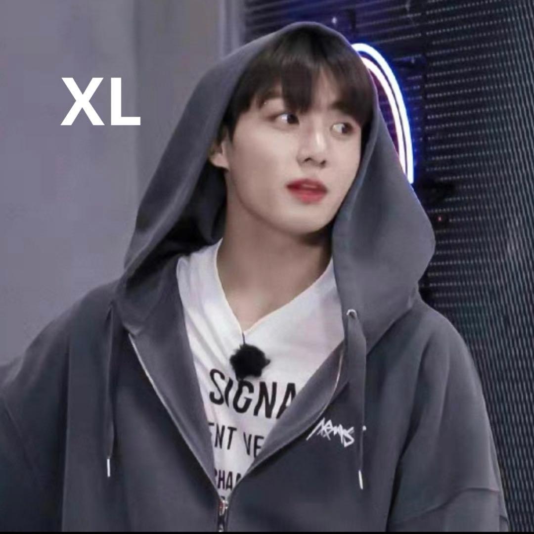 新品未使用BTS アーティストメイドコレクション ジョングク フーディXL