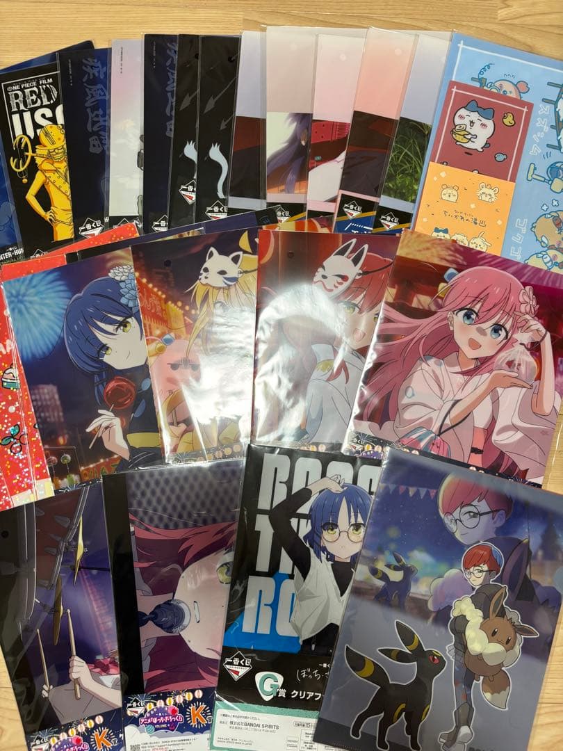 ノンジャンル アニメキャラ クリアファイル 大量 まとめ売り