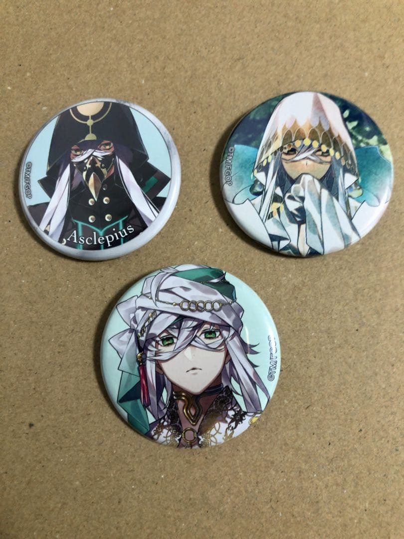 fgo フェス 霊基召喚缶バッジ アスクレピオス - メルカリ