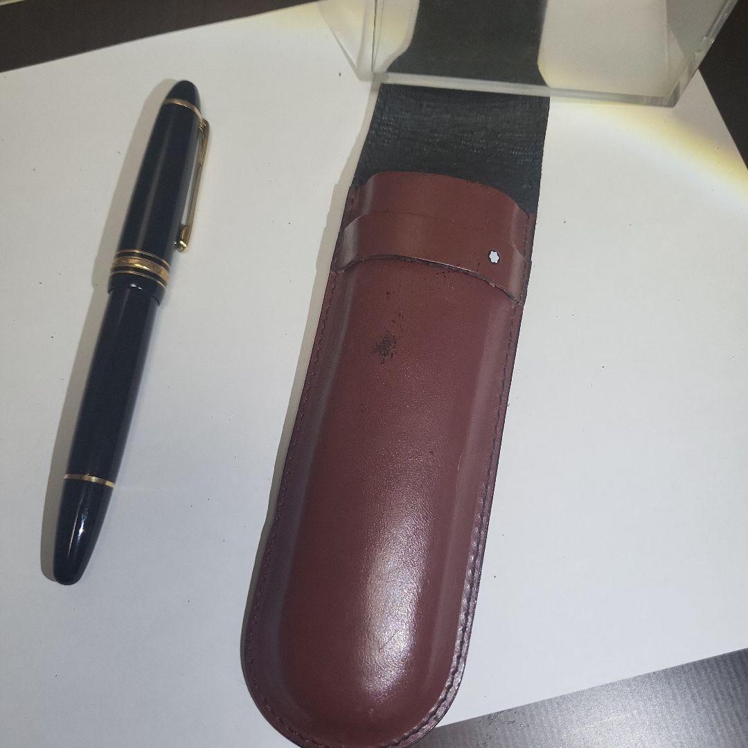 《美品》 モンブラン マイスターシュテュック 万年筆 クラシック ペン先14K