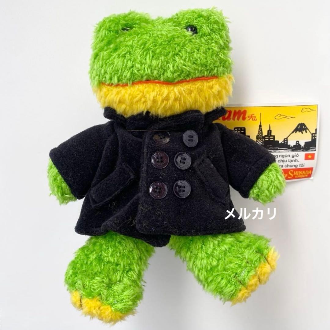 SHINADA シナダ アムフロッグ M カエル 蛙 ぬいぐるみ もこもこ - メルカリ