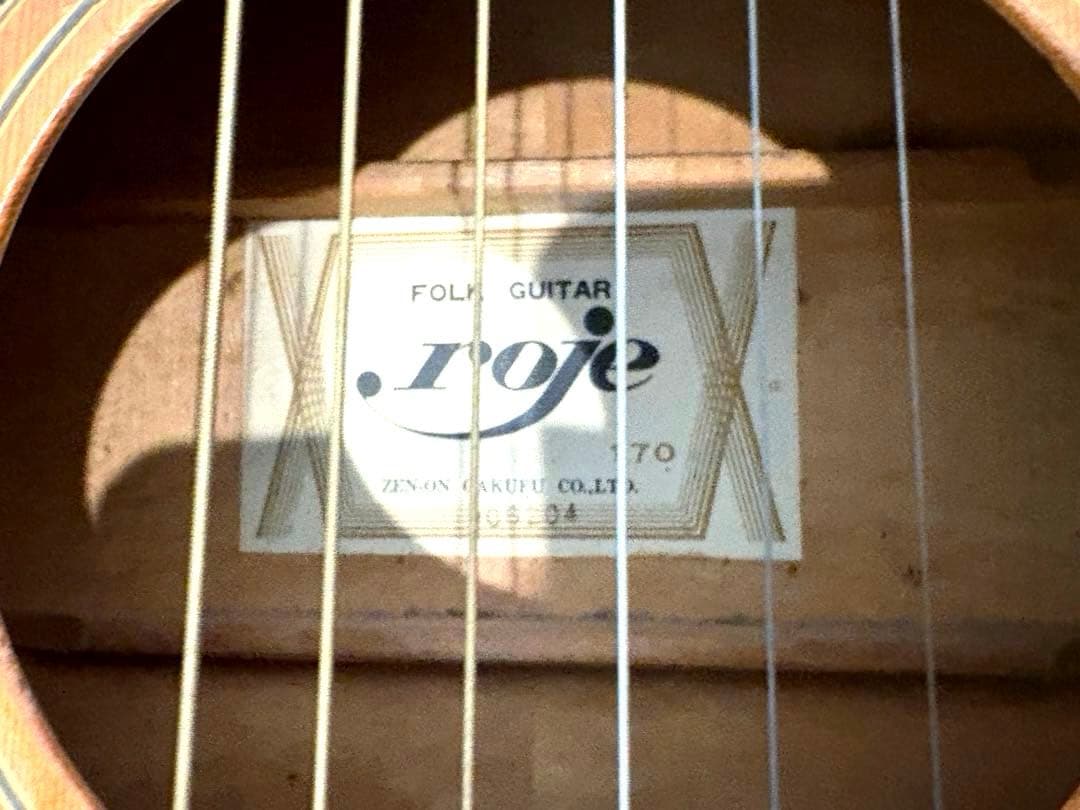 roje メイプル ハミングバード アコースティックギター アコギ