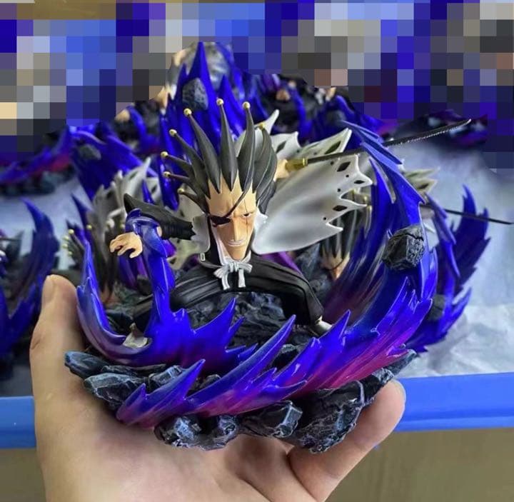 BLEACH 黒衣少年図 更木剣八 ガレージキット ガレキ スタチュー③