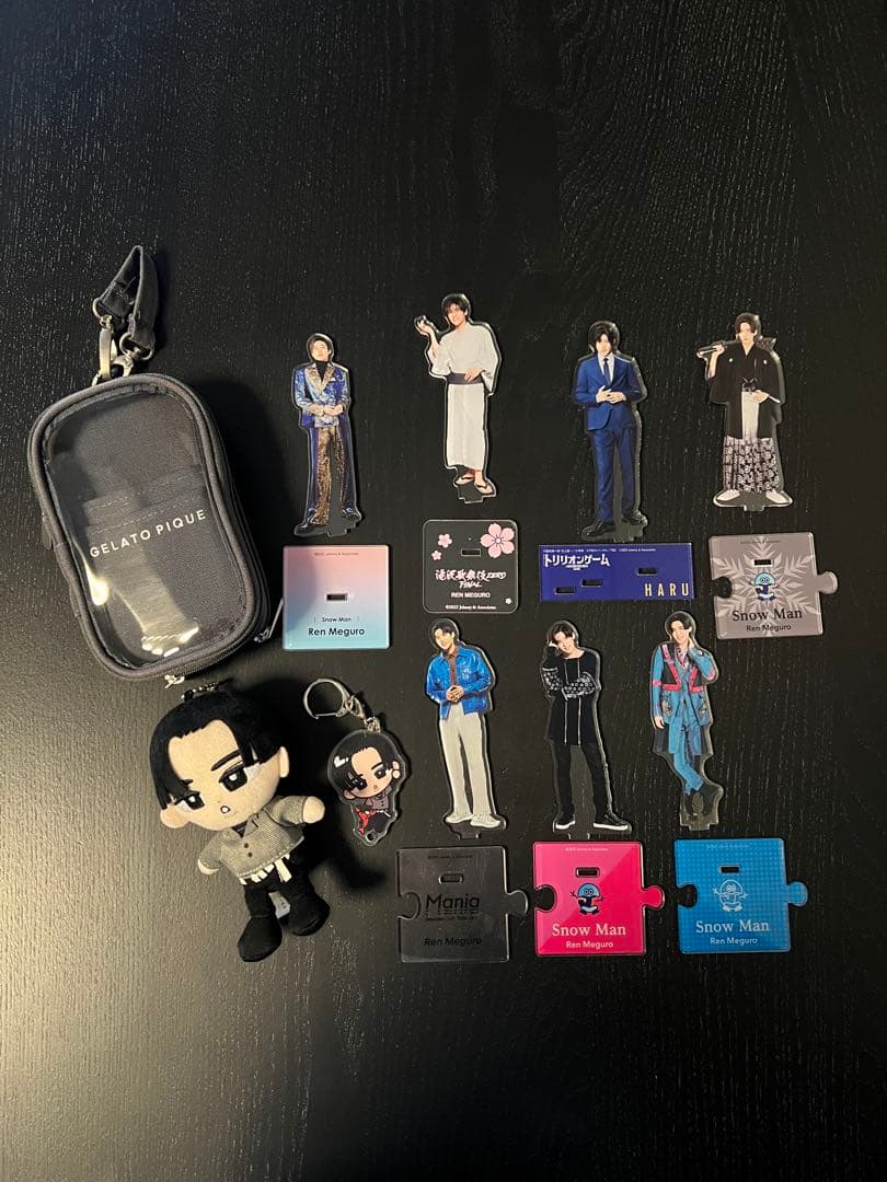 目黒蓮 アクスタ•すのチル まとめ売り 目黒蓮 アクスタ•すのチル