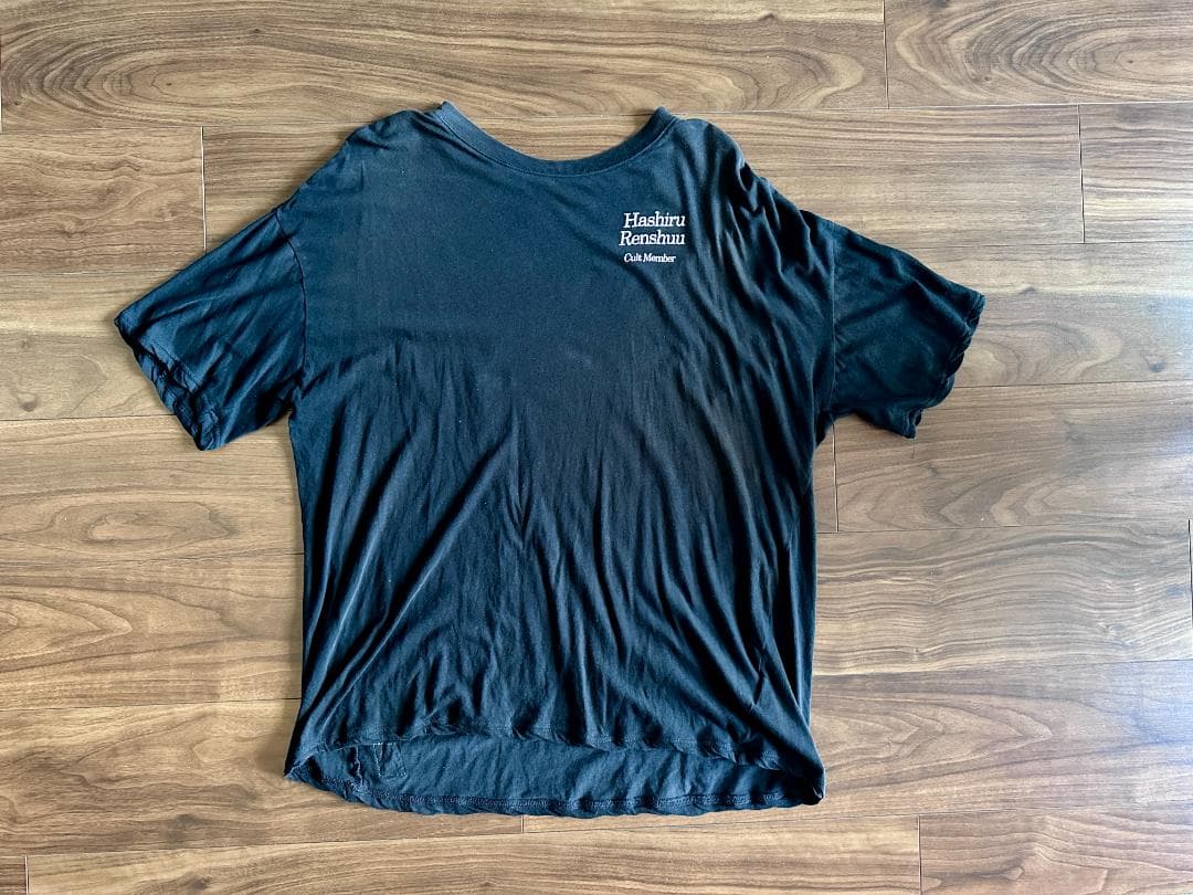 限定•未使用】走る練習‼️HERENESS 黒 Tシャツ Sサイズ 走る練習☓