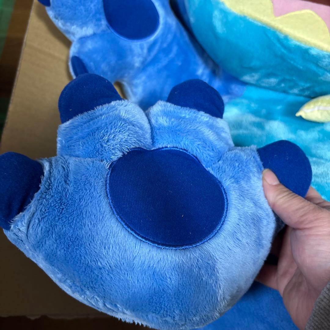 希少　特大スティッチ ぬいぐるみ　パペット　 Dole 懸賞品　座高約60cm