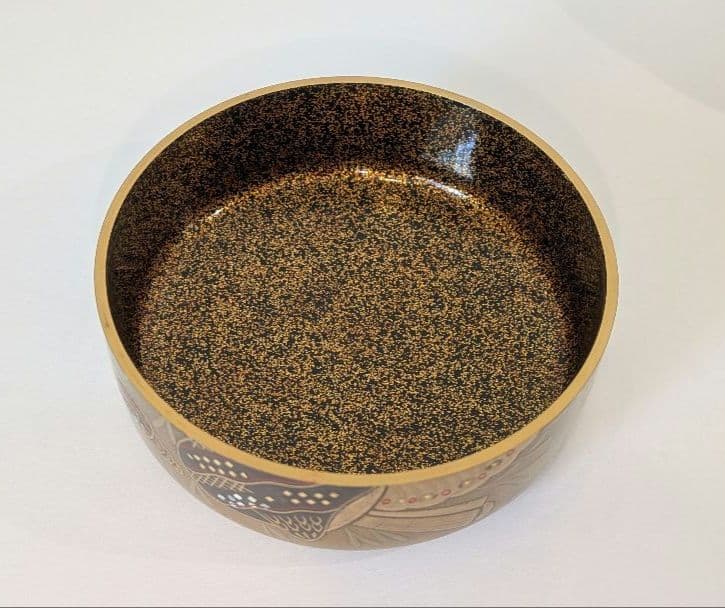 個人秘蔵-茶道具さま専用『海松貝蒔絵』大棗 新家新斎作 棗 茶器