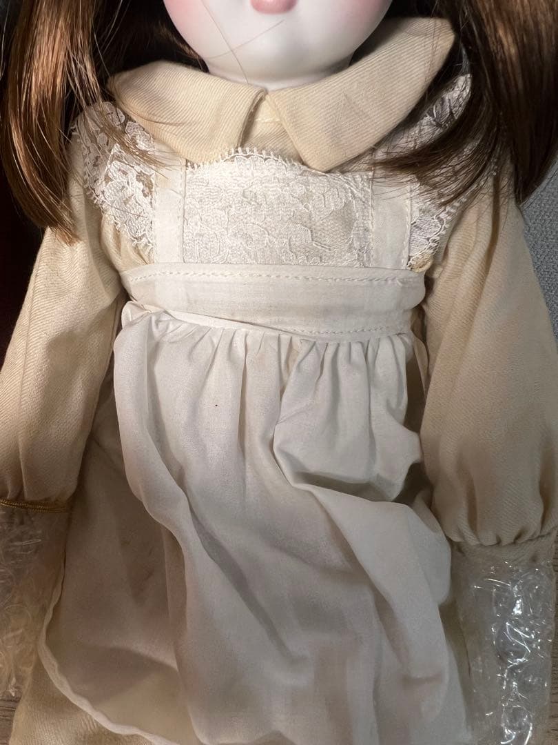 ビスクドール 三協オルゴール人形 40cm エリーゼのために 箱 ネジ付