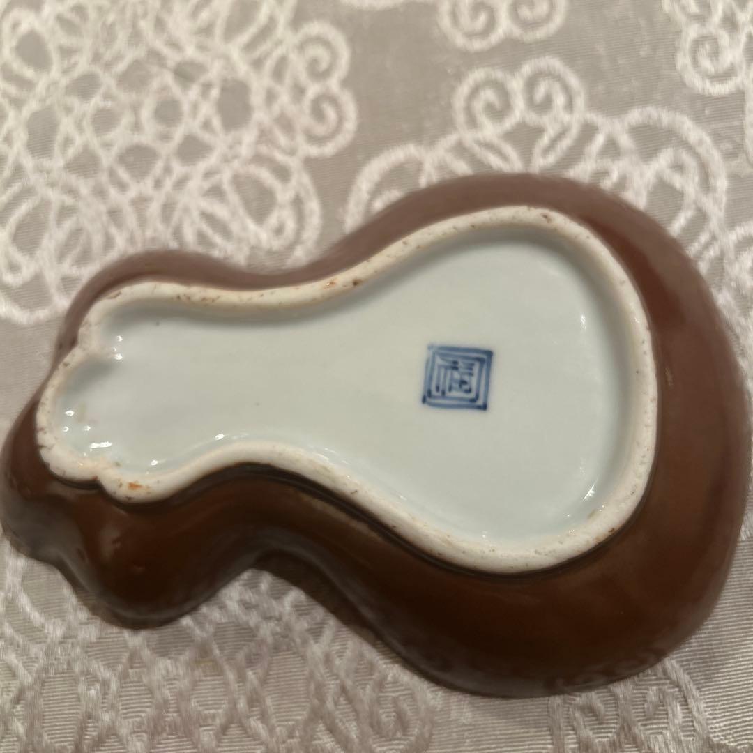 古伊万里 瓢箪型 馬絵図 江戸中期