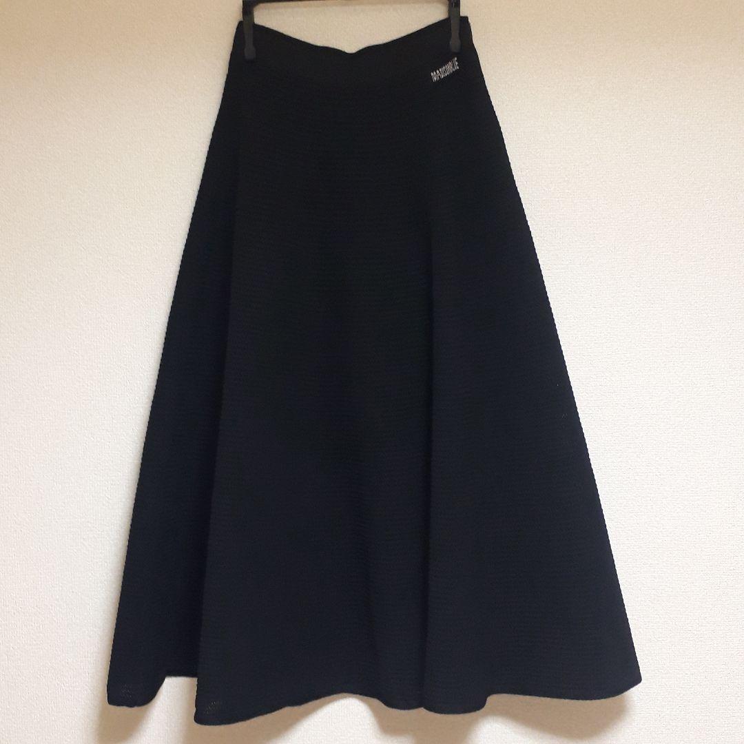 MADISONBLUEメッシュニットフレアスカート01