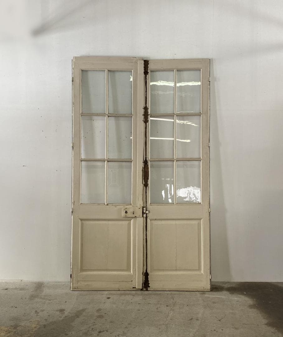 フランス アンティーク Double Door ドア テーブル チェア