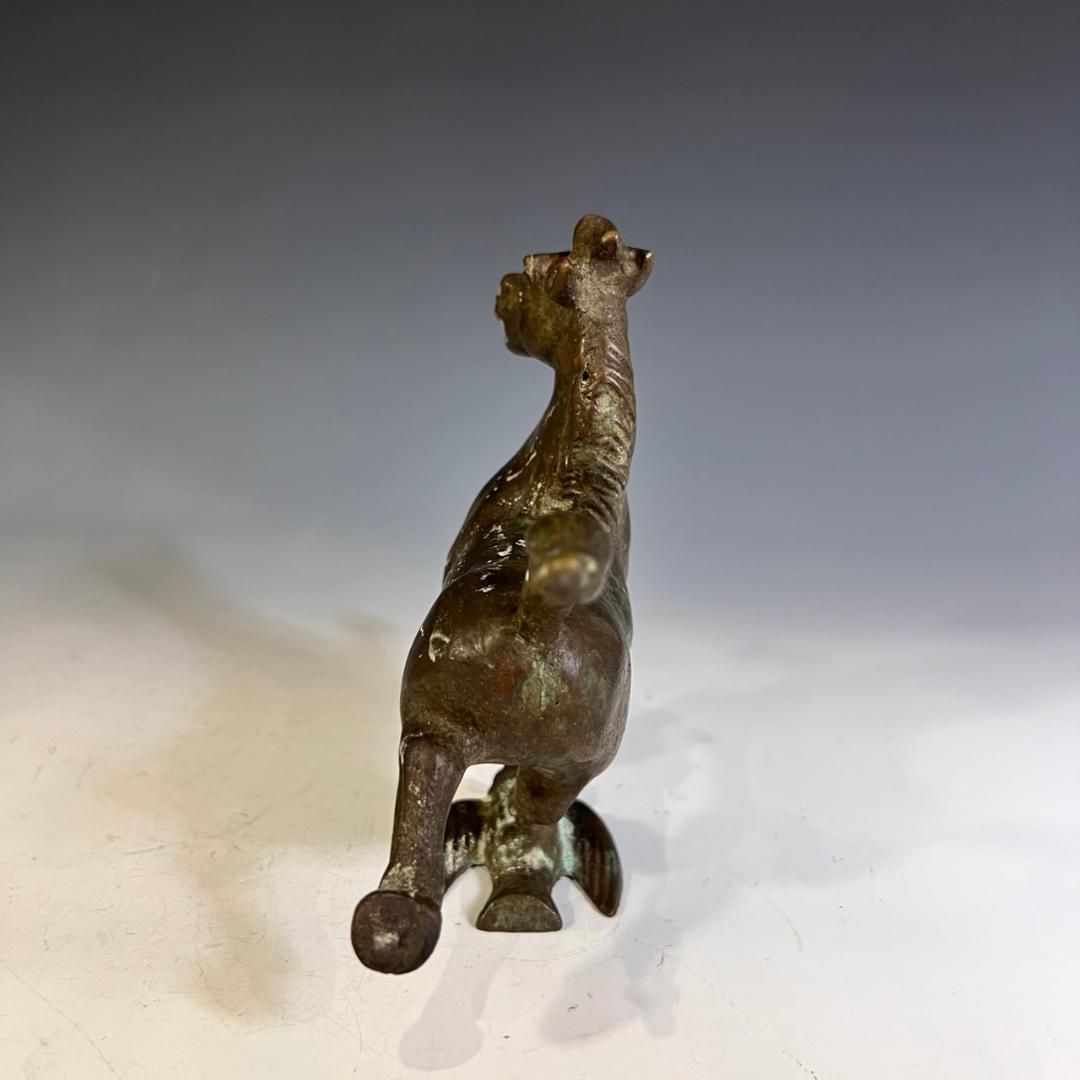 中国骨董 銅器 銅奔馬 馬踏飛燕 馬、飛燕を踏む - メルカリ