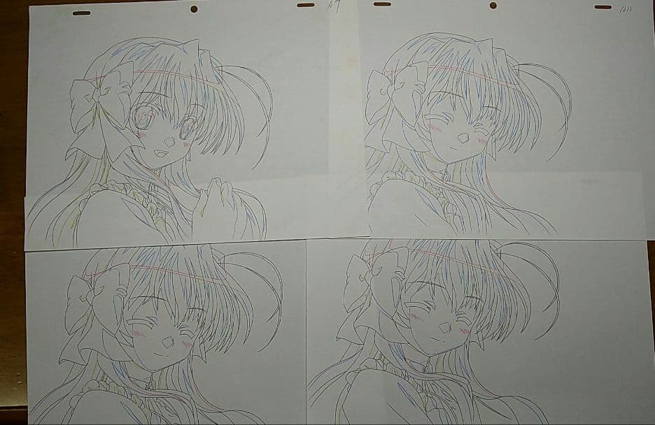 fortune arterial 直筆原画(動画) 瑛里華