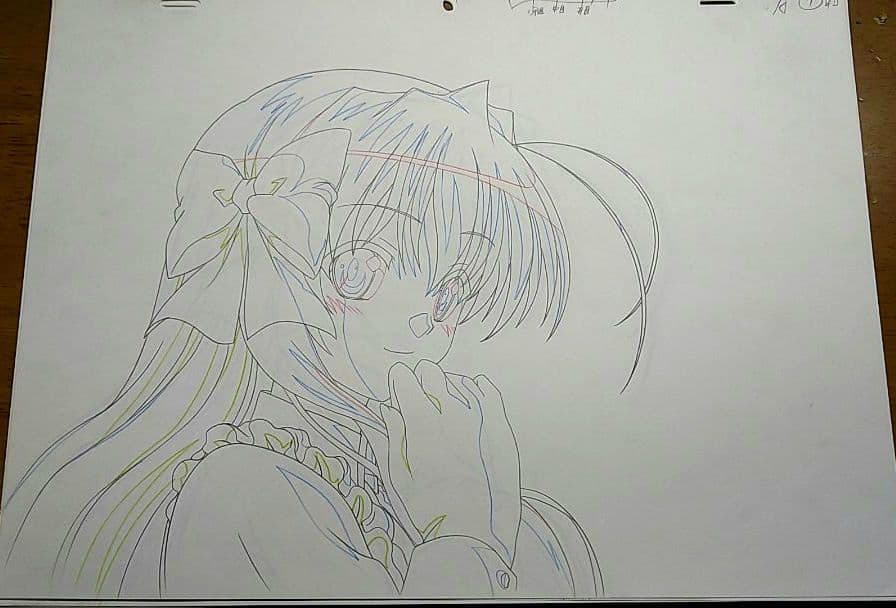 fortune arterial 直筆原画(動画) 瑛里華