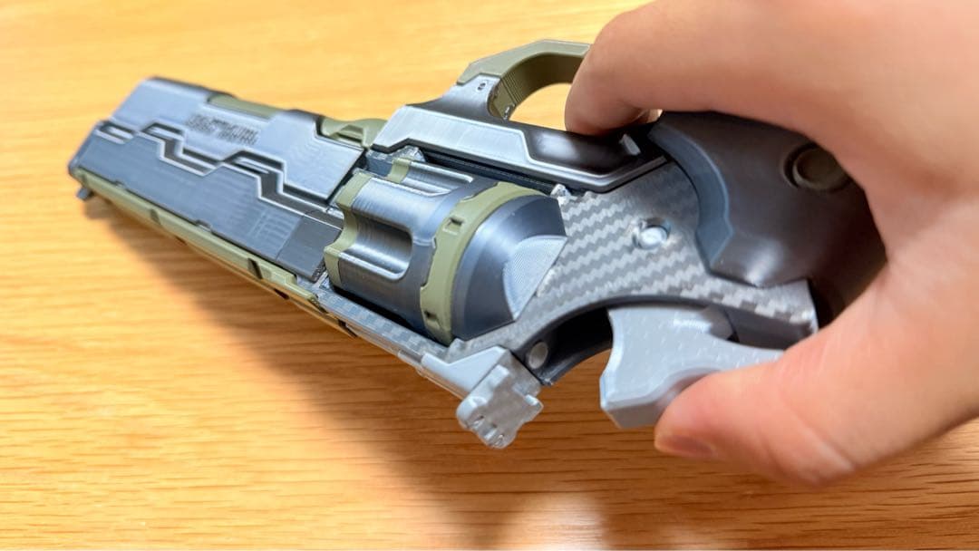 サイバーパンク｜リボルバー モデルガン｜Malorian｜コスプレ小道具