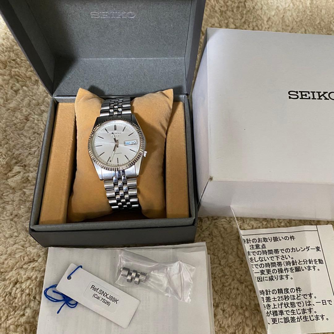 SEIKO 5 自動巻き7s26-0500セイコーファイ。