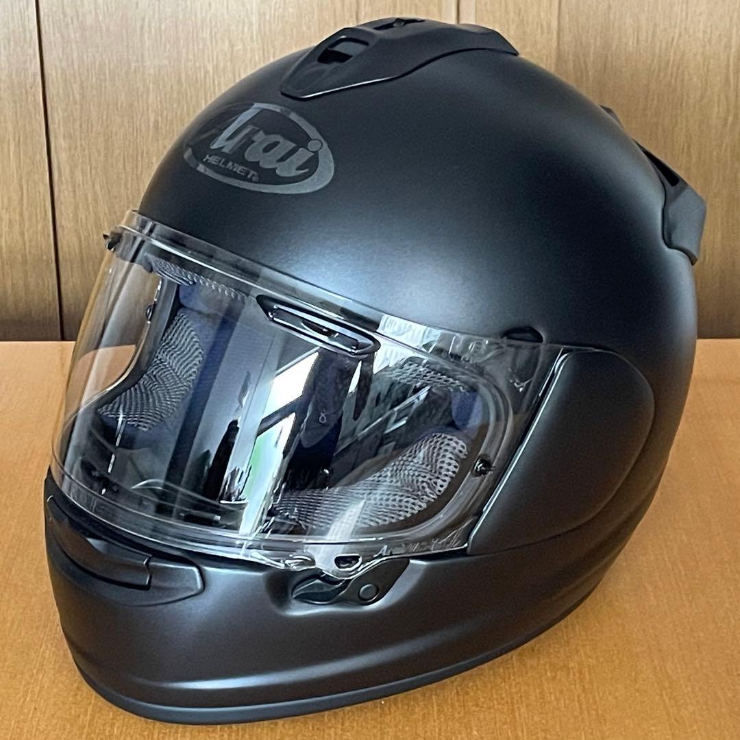 【美品】Arai VECTOR-X フルフェイス ヘルメット フラットブラック