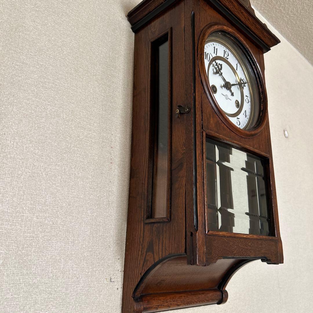 大正期の精工舎お座敷時計、高級時計、香箱