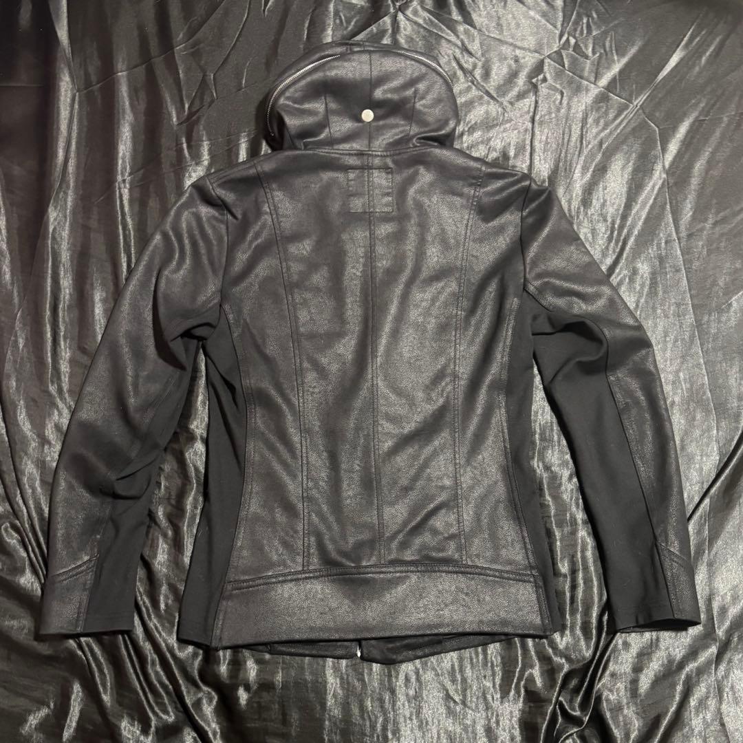 y2k JOHNNY WOLF ダブルライダース 変形 レザージャケット 羊革